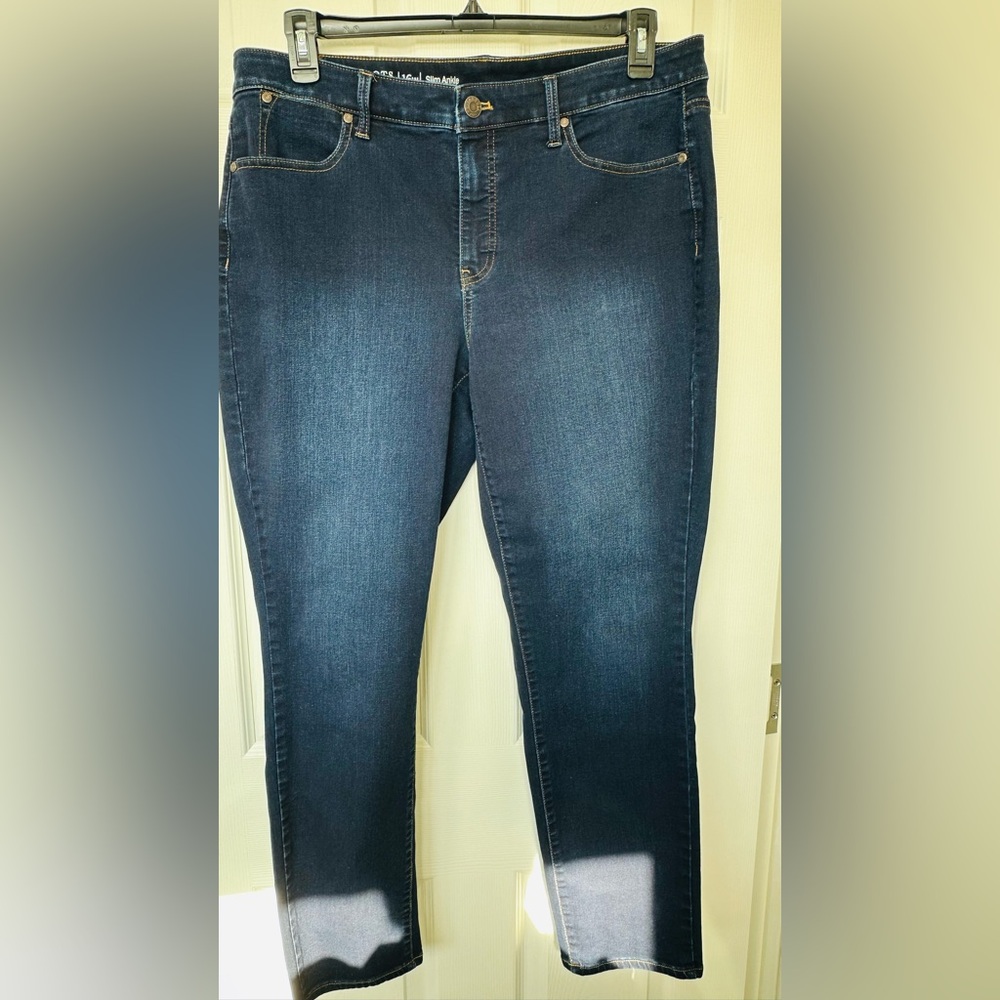 TALBOTS Women's Dark Blue Jeans